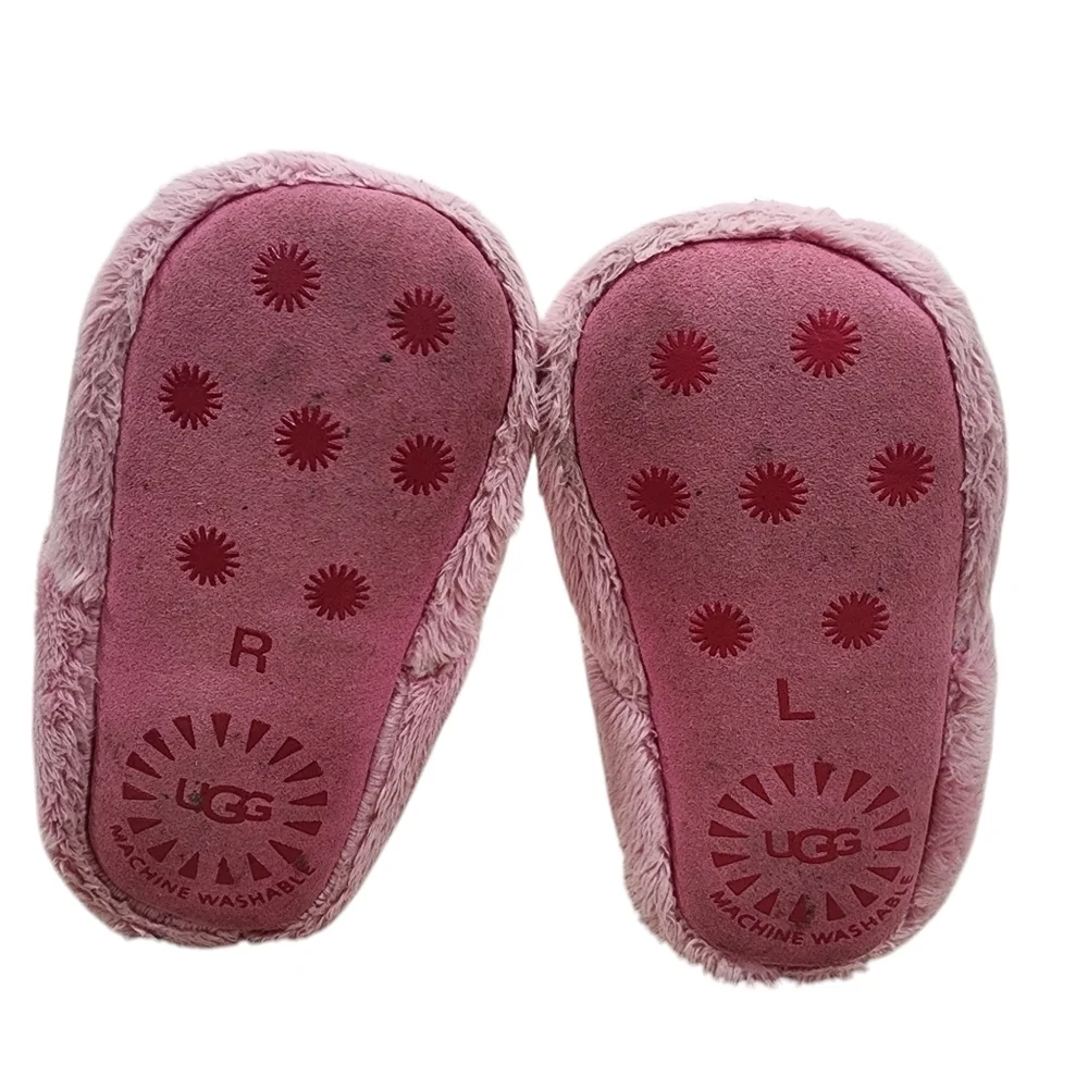 UGG Pink Baby Bixbee Lovey Bootie Size 4/5